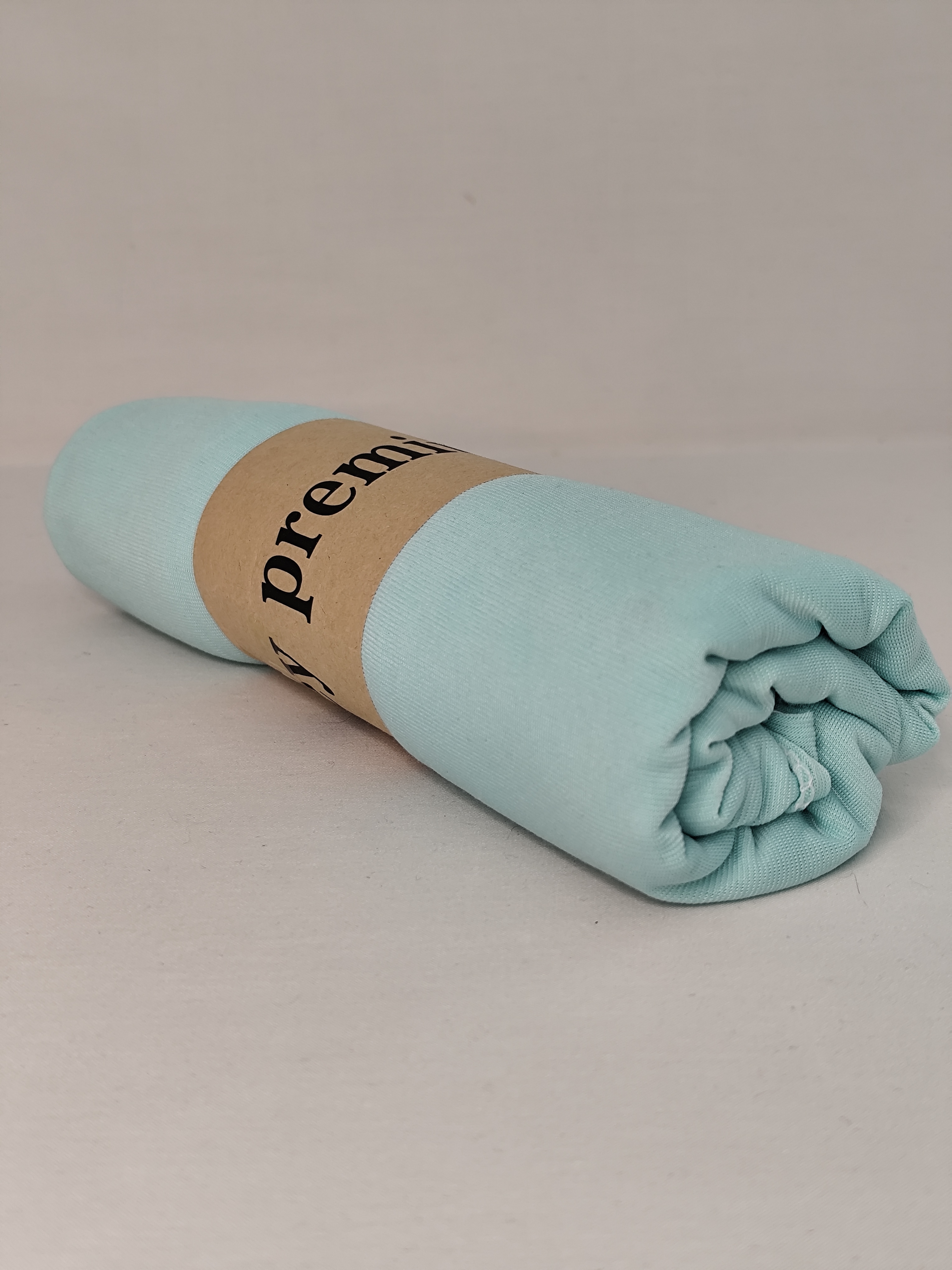 Voile Bleu Turquois voile jersey premium.
