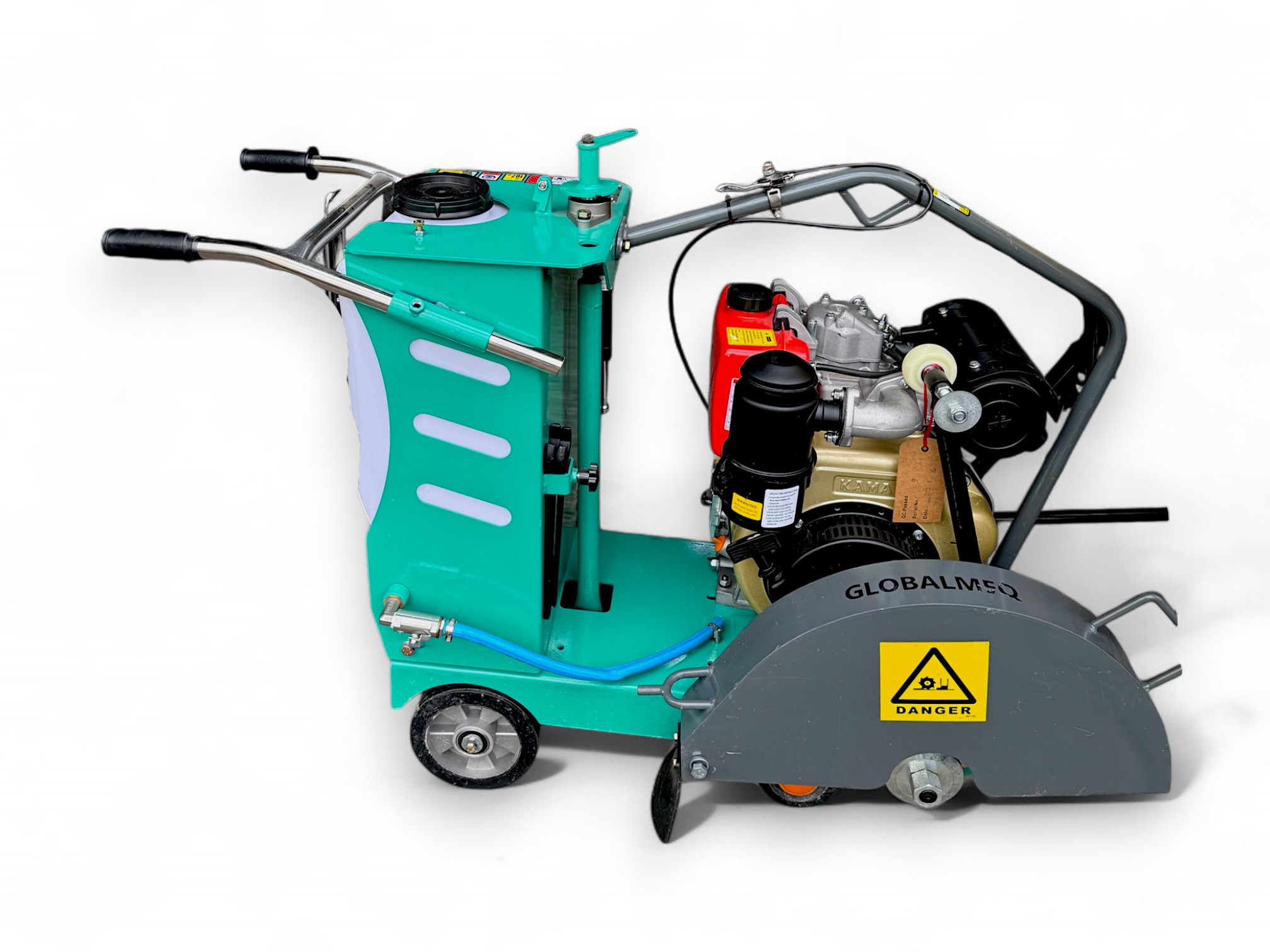 CORTADORA DE CONCRETO GLOBALMEQ CON MOTOR KAMA