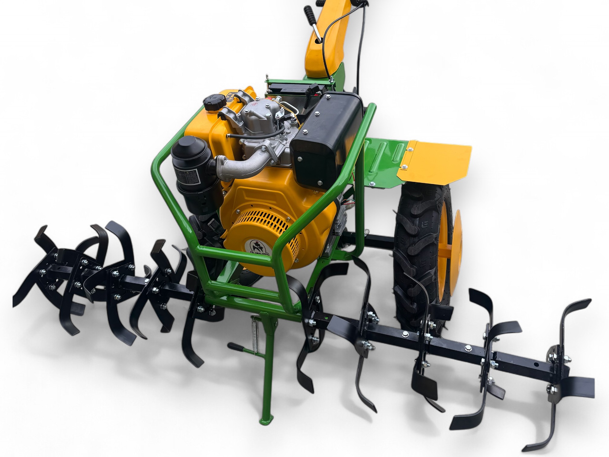 MOTOCULTOR CON AZADAS MARCA GLOBALMEQ