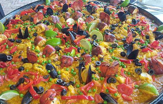 "The Works" Paella