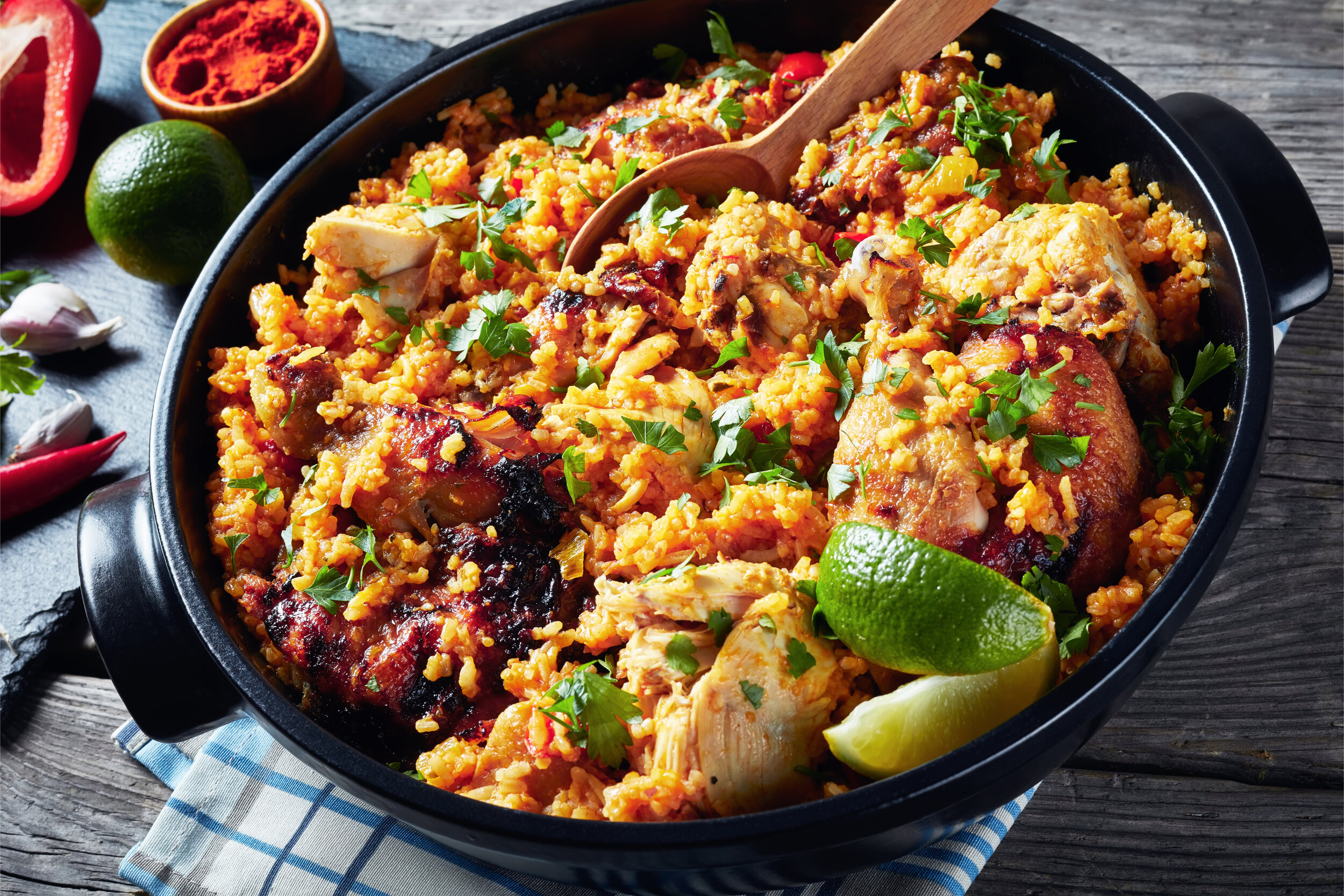 Land and Sea Paella