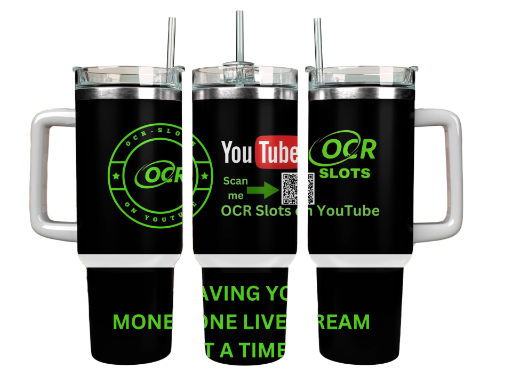 OCR original YouTube Black w/Qr Code 40oz Tumbler