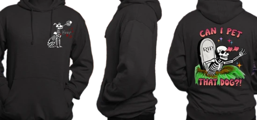 "Can I Pet That Dog" Heavy Hoodie