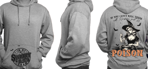 "Just Try Poison" Heavy Hoodie