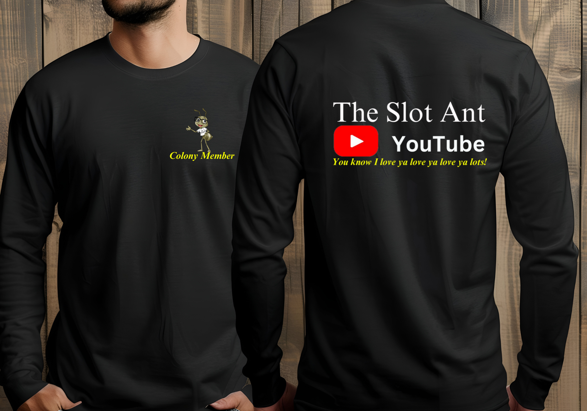 The Slot Ant Colony Long Sleeve T-Shirt
