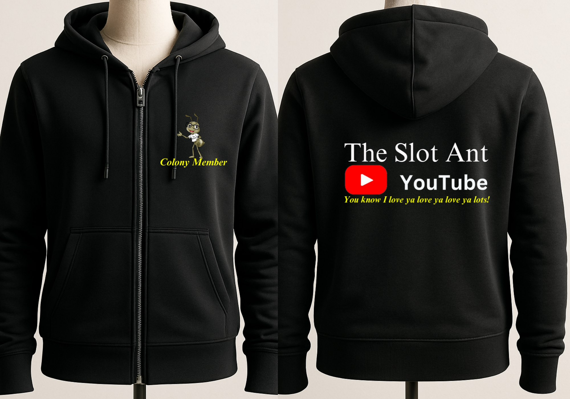 The Slot Ant Colony Zip-Up Hoodie