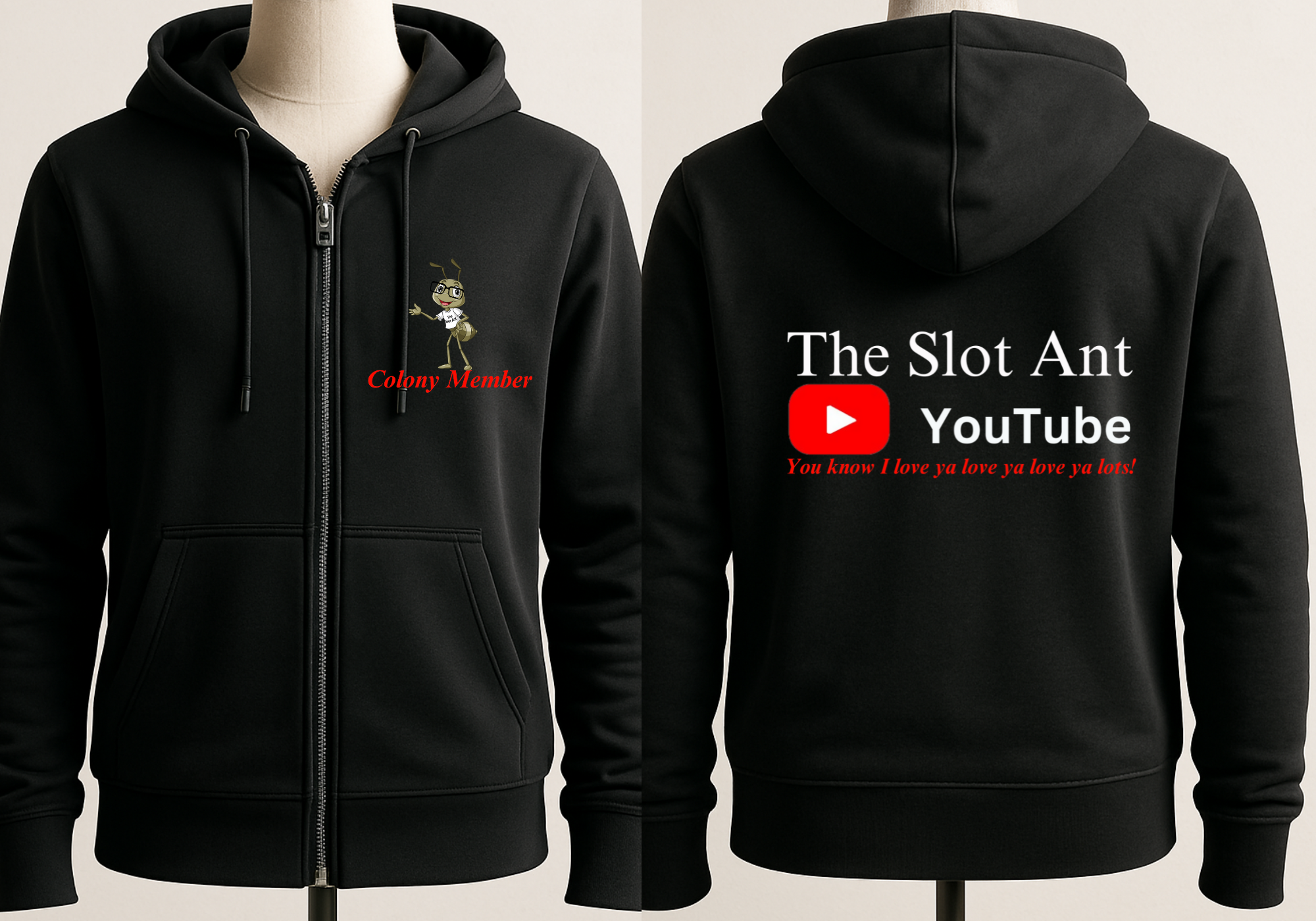 The Slot Ant Colony Zip-Up Hoodie