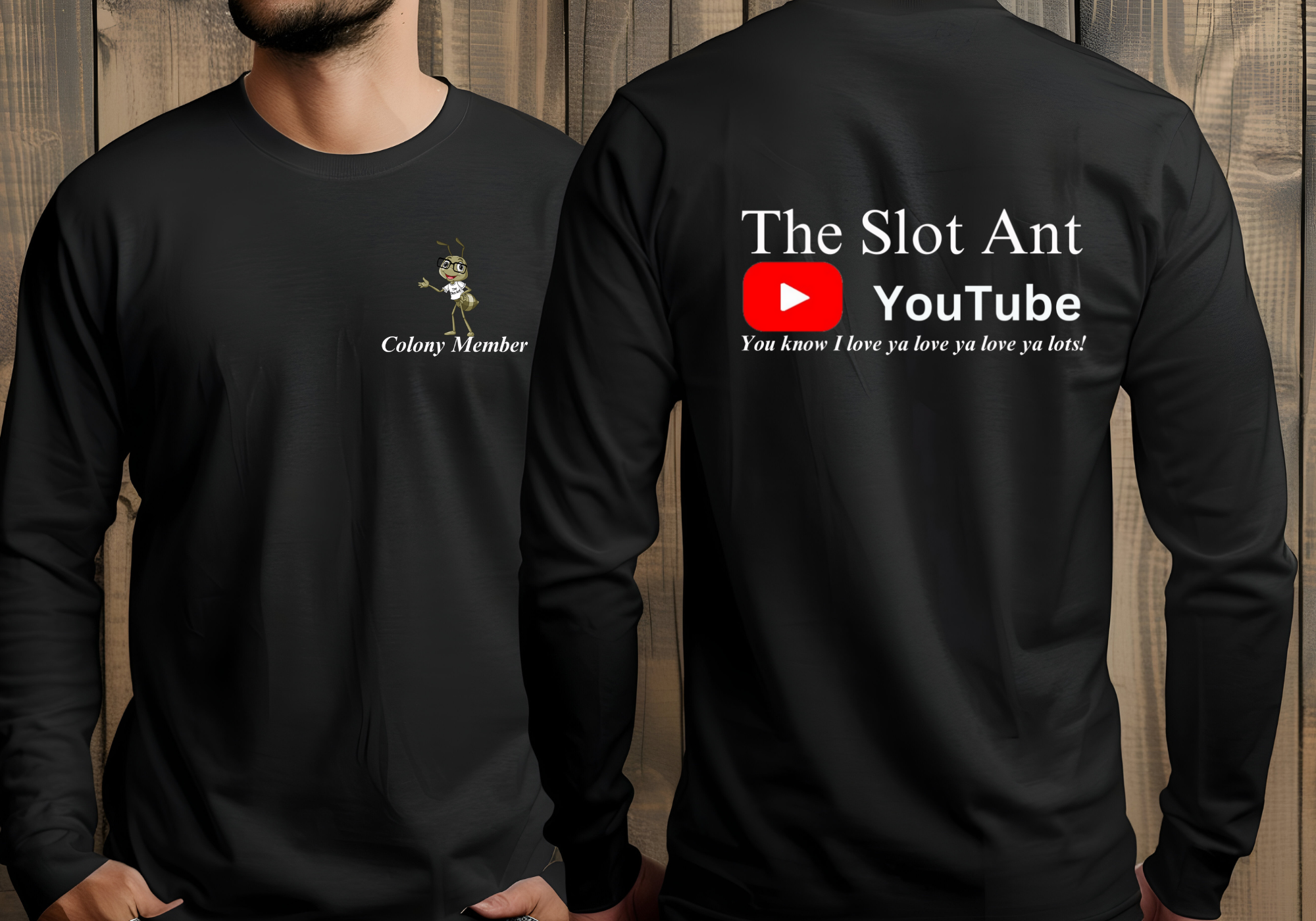 The Slot Ant Colony Long Sleeve T-Shirt