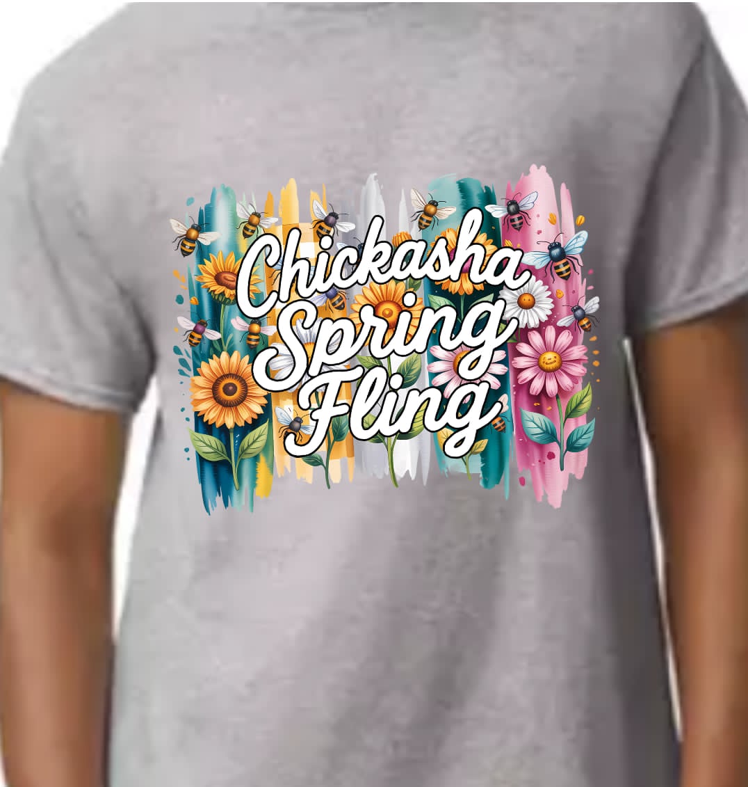 Chickasha Spring Fling T-shirt or Fall