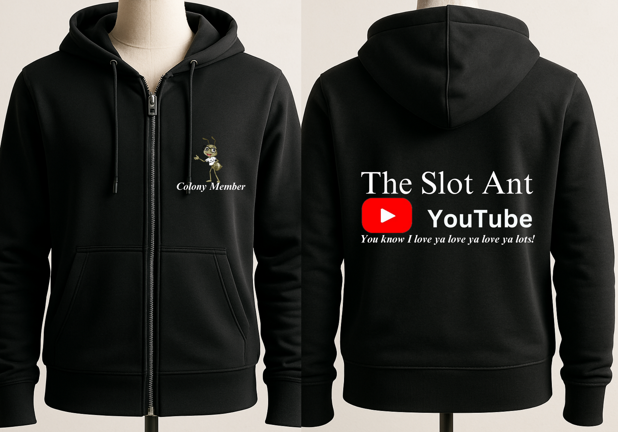 The Slot Ant Colony Zip-Up Hoodie