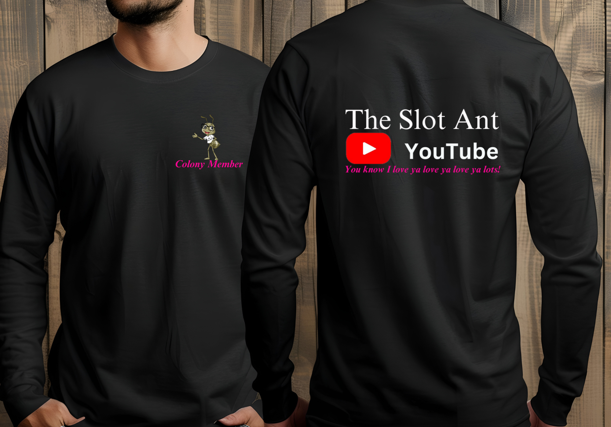 The Slot Ant Colony Long Sleeve T-Shirt