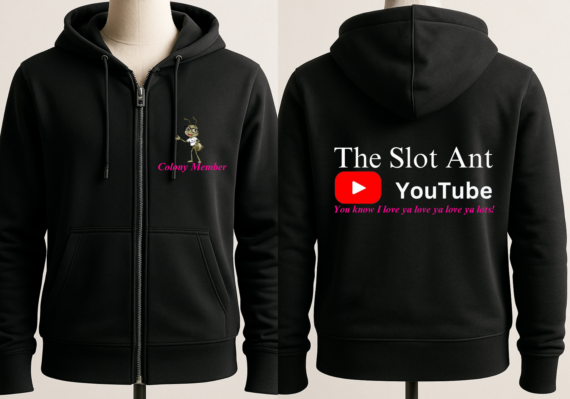 The Slot Ant Colony Zip-Up Hoodie