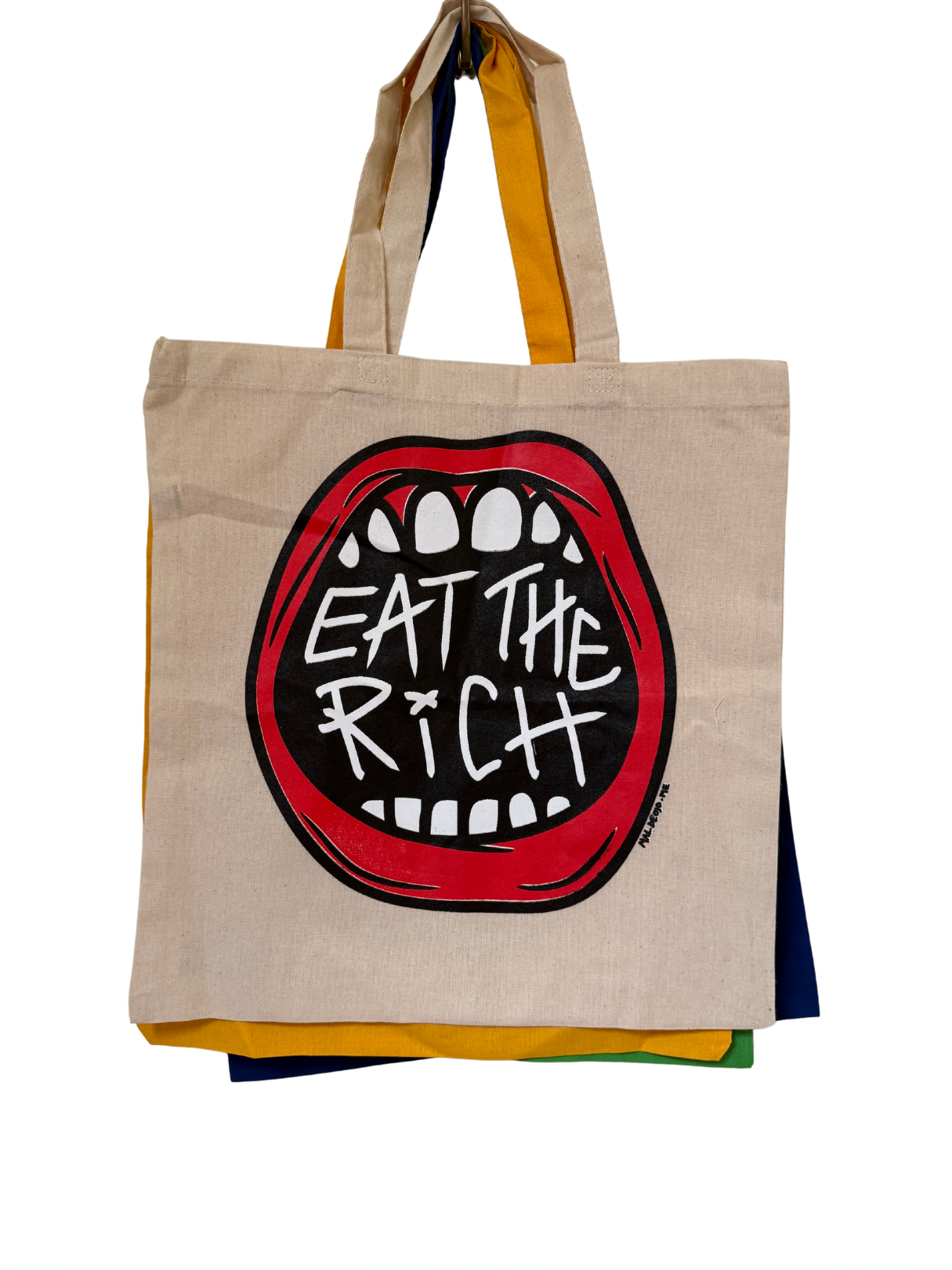 Eat the Rich totes