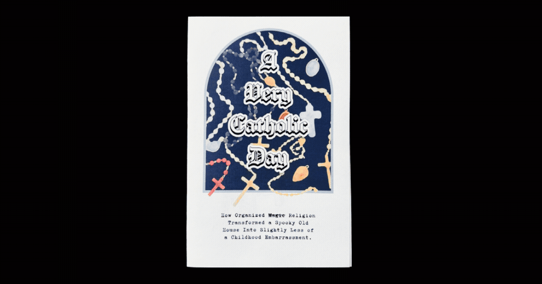A Very Catholic Day zine