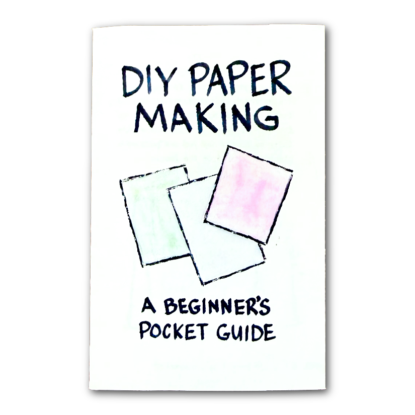 DIY Paper Making mini zine PDF