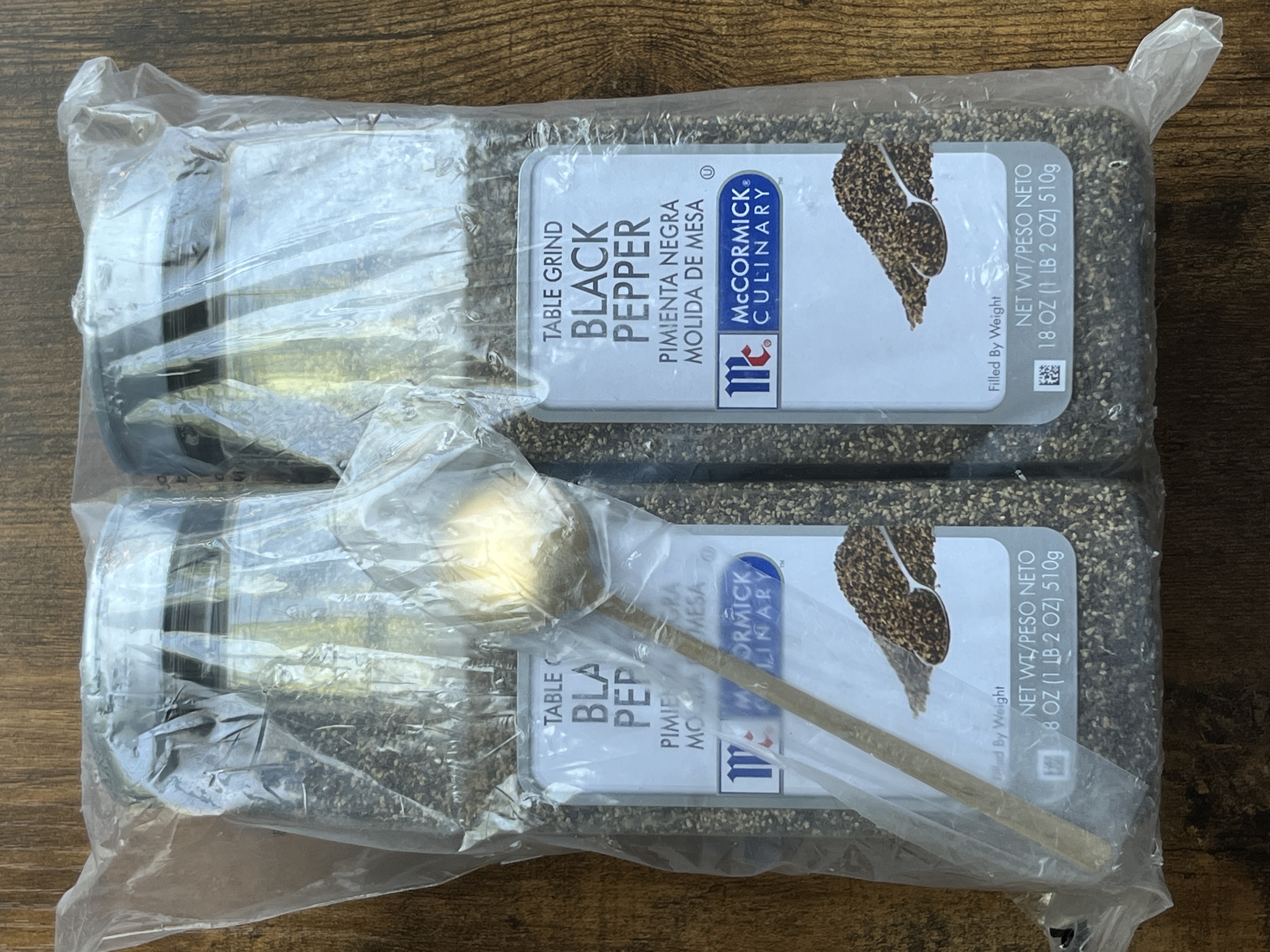 McCormick Culinary Black Pepper Two-Pack