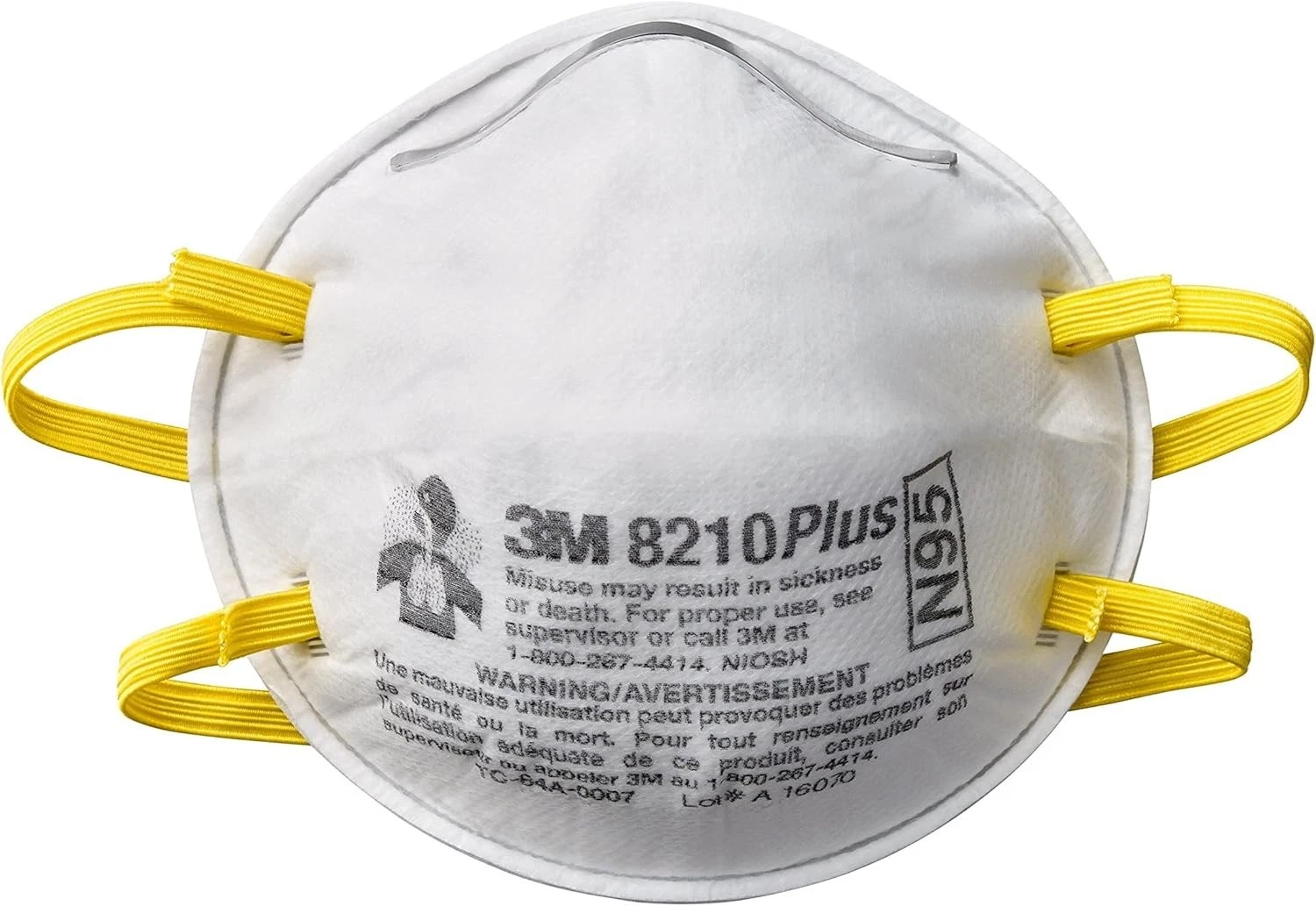 3M 8210-Plus N95 Performance Respirator - (40 Respirators)
