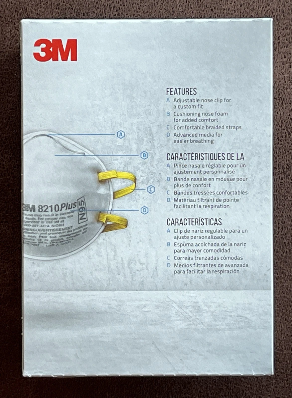 3M 8210-Plus N95 Performance Respirator - (40 Respirators)