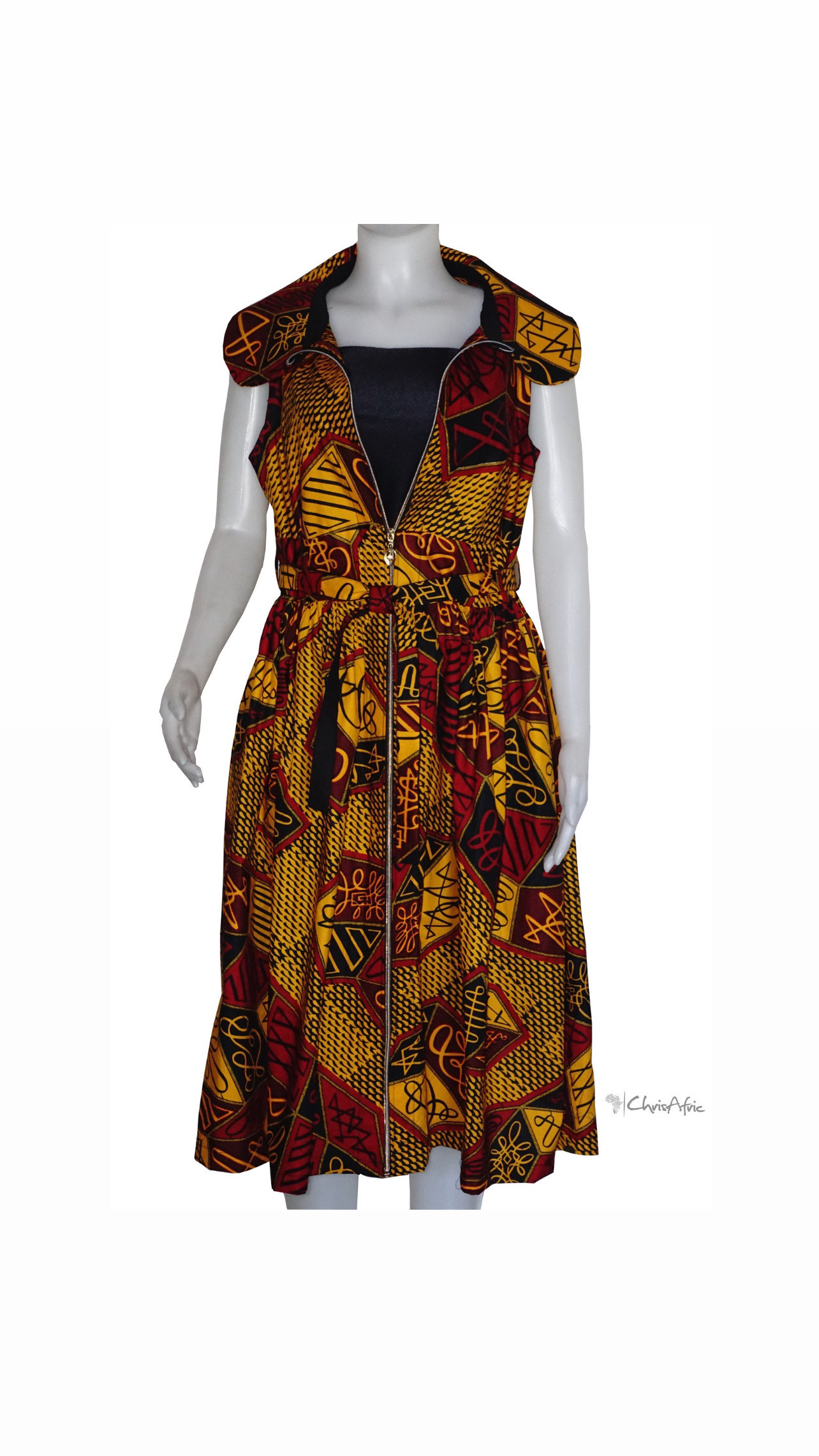 African Print Dress