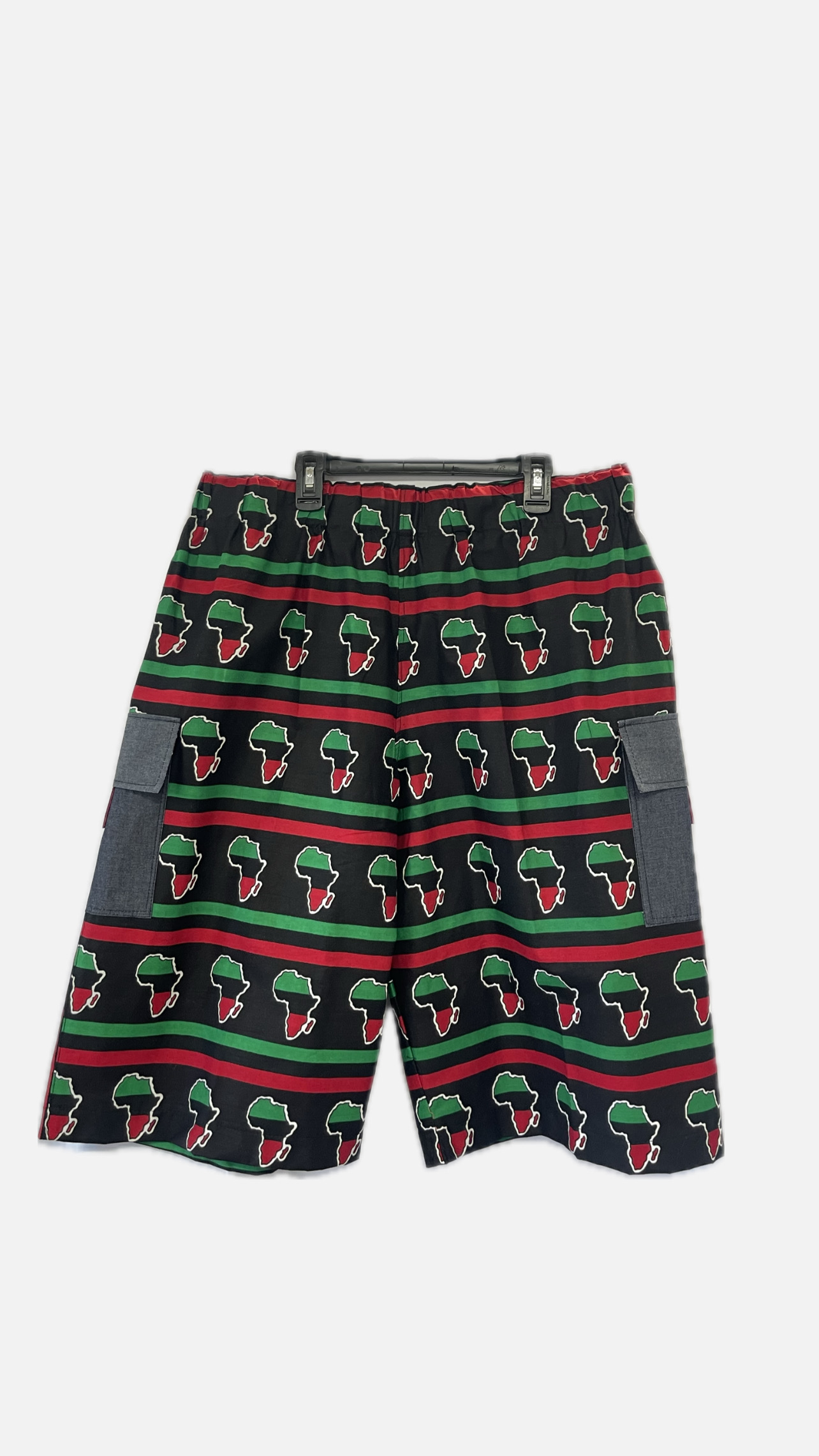 Men's African print Cargo Shorts