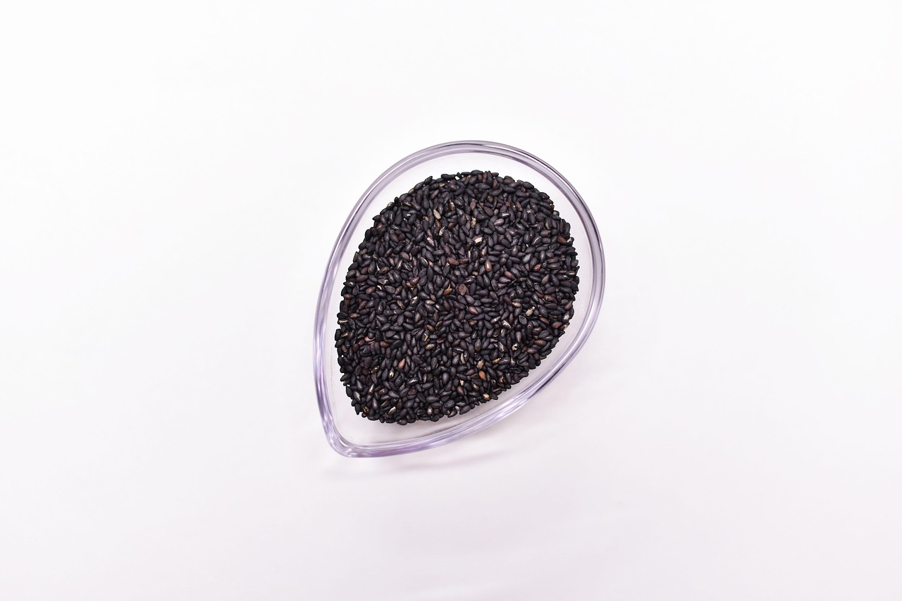 Semente de Gergelim Preto (70g ou 60g)