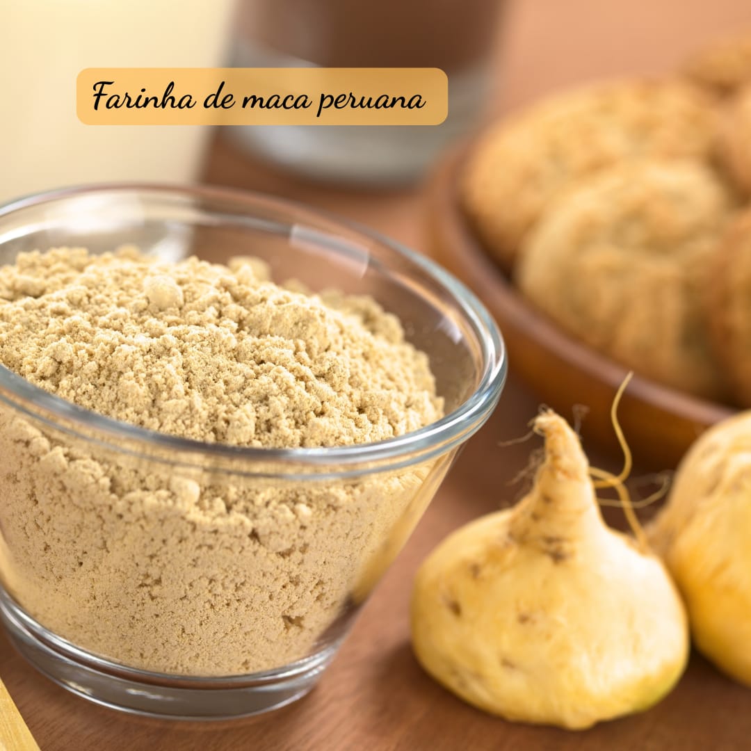 Farinha de Maca Peruana (150g ou 100g)