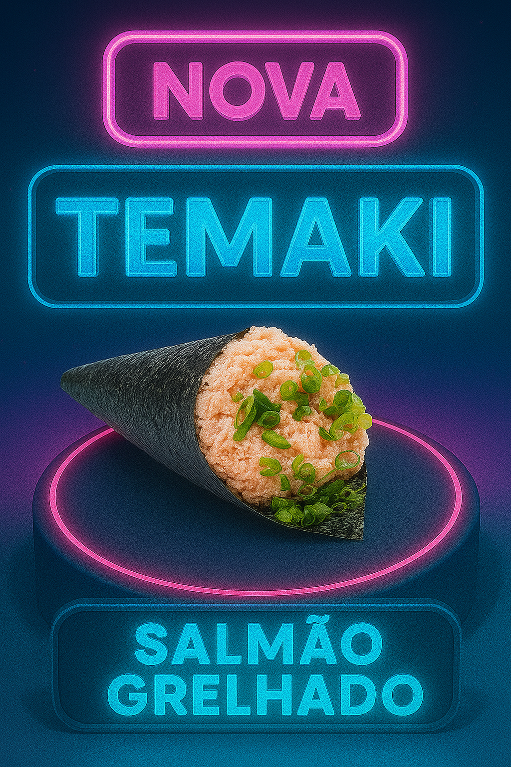 Temaki Salmão grelhado