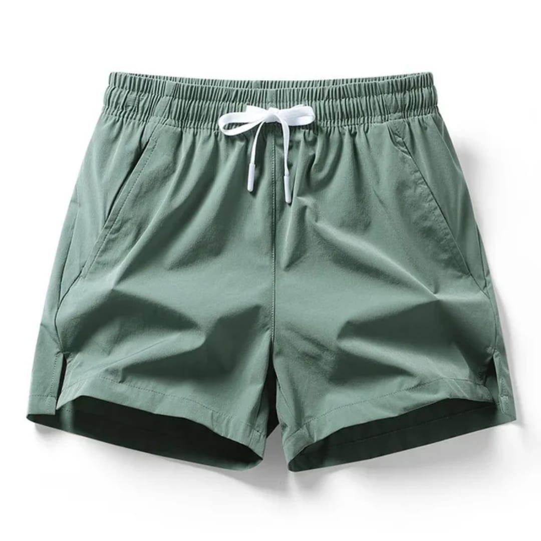 Men's Green Casual Shorts