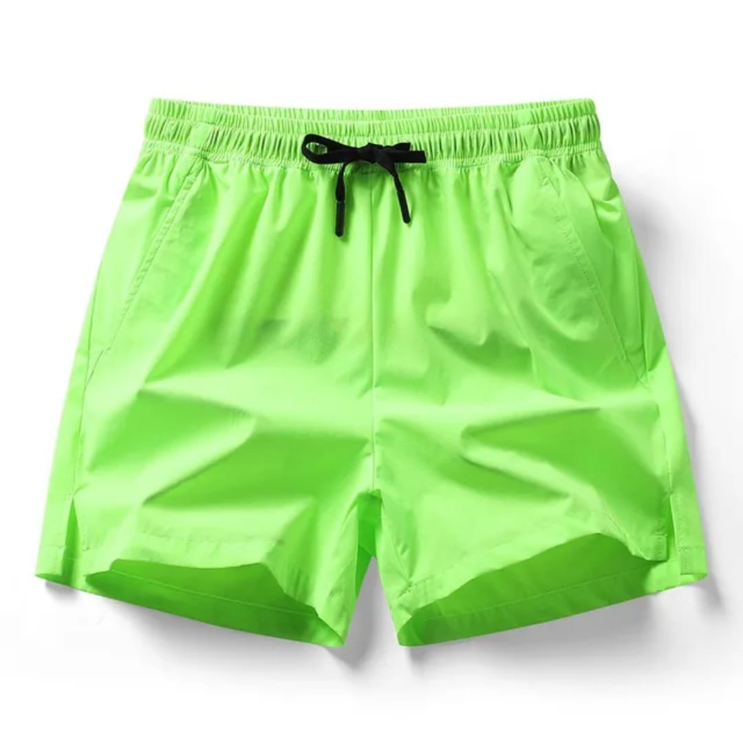 Men's Green Casual Shorts
