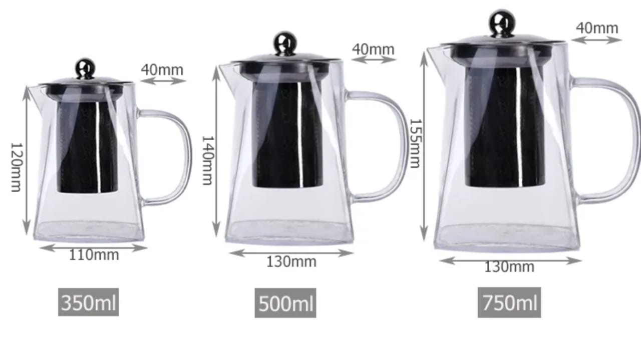 Glass Teapot with Infuser