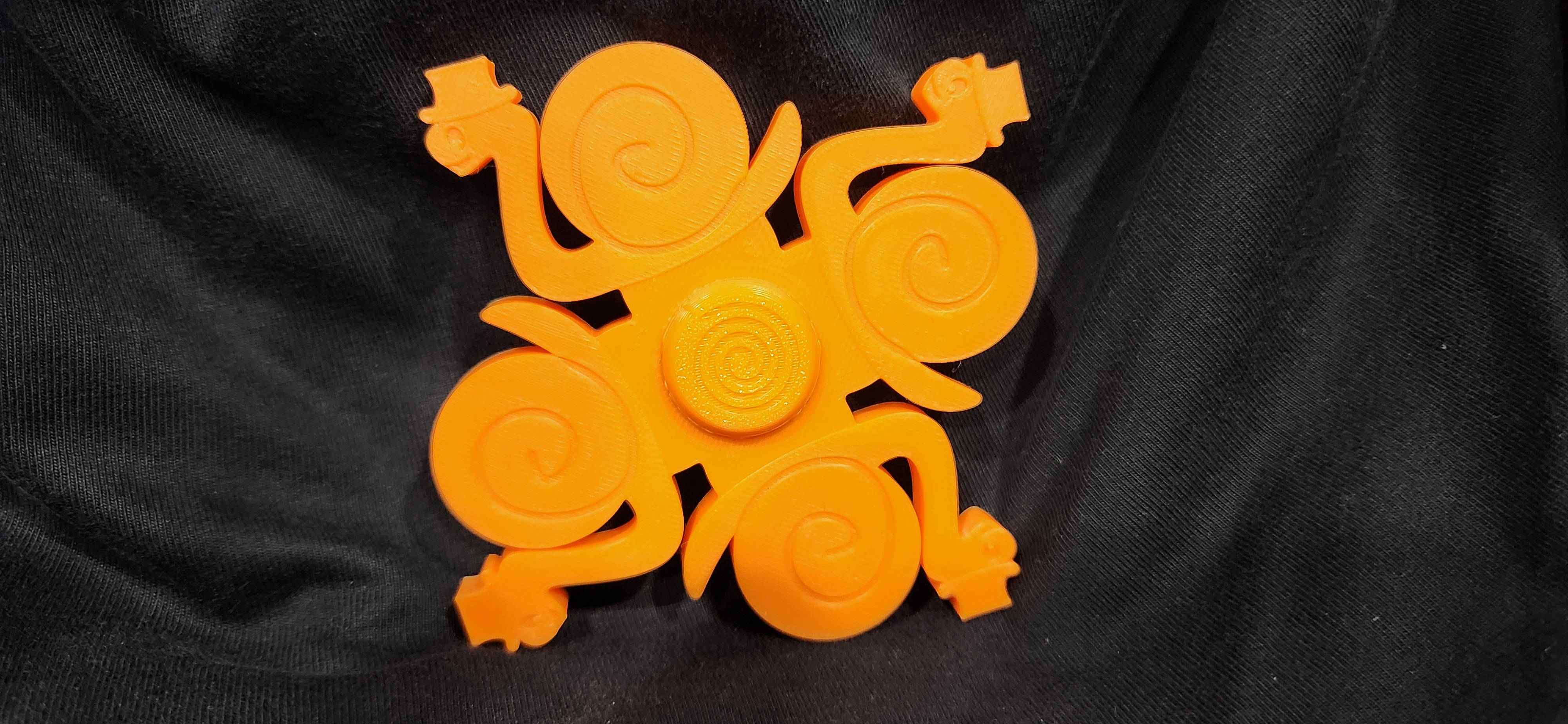 Traveling Snailsman Fidget Spinner