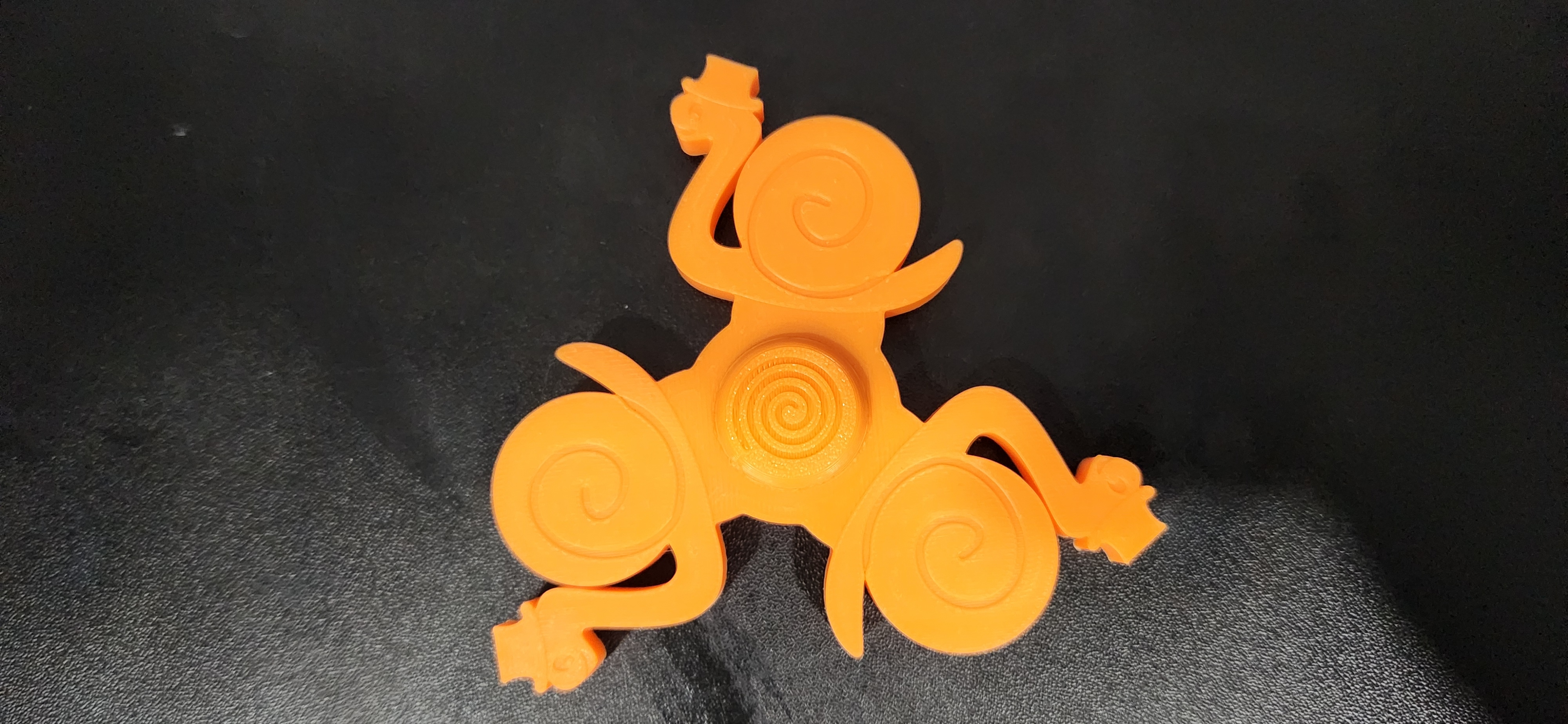 Traveling Snailsman Fidget Spinner
