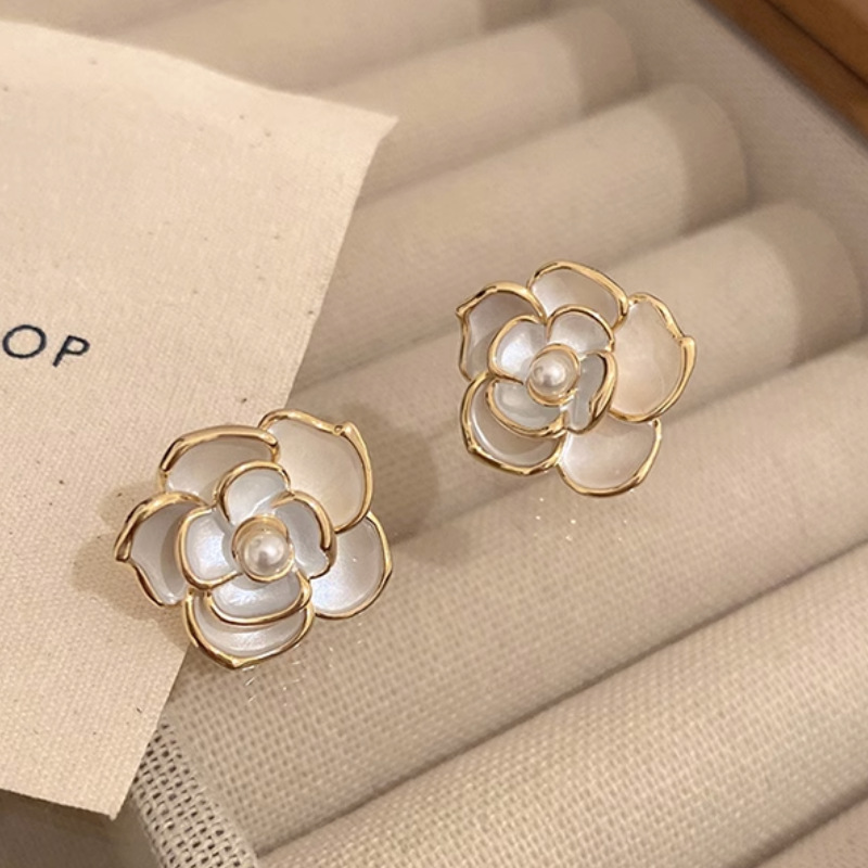 Pendientes de flor