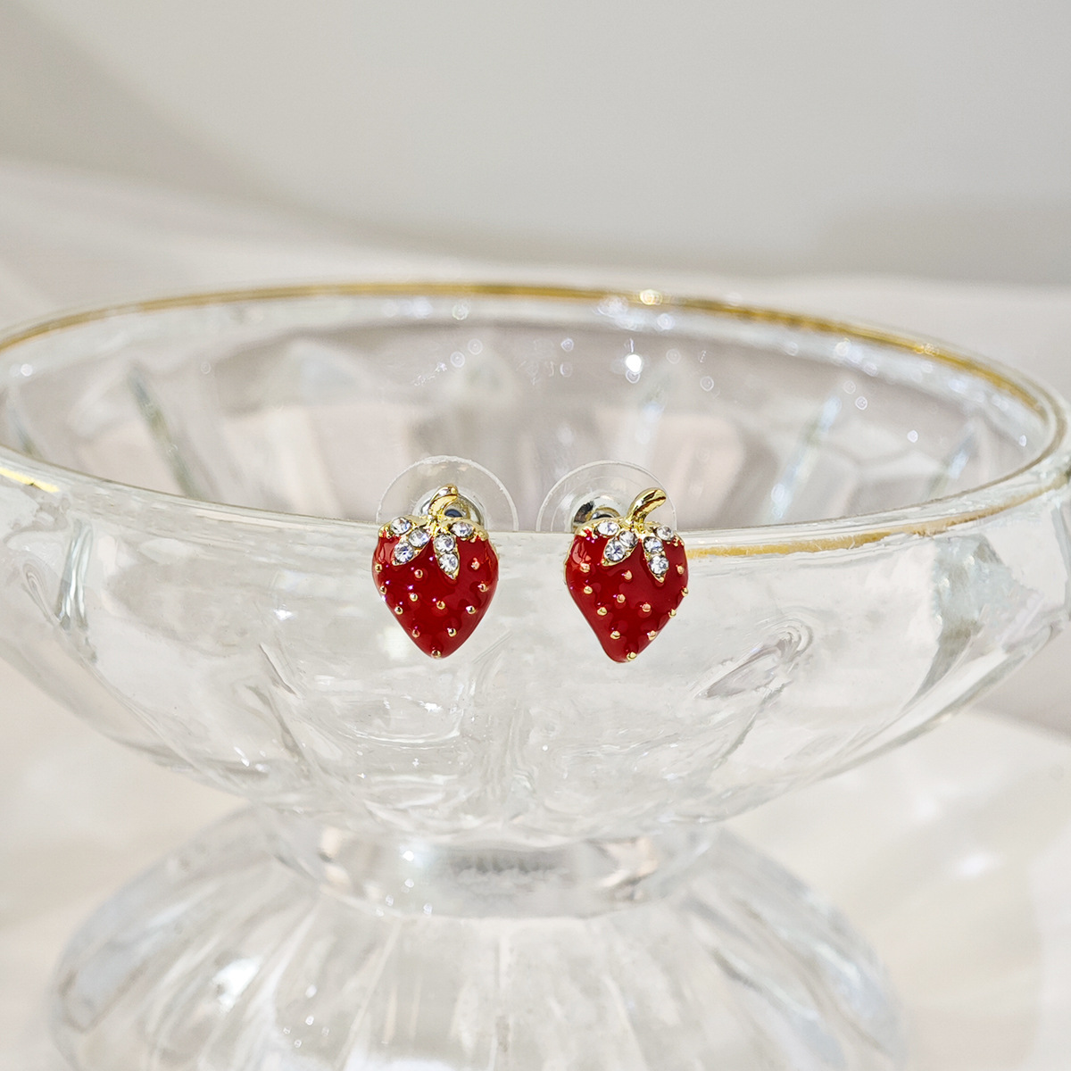 Pendientes de Fresa