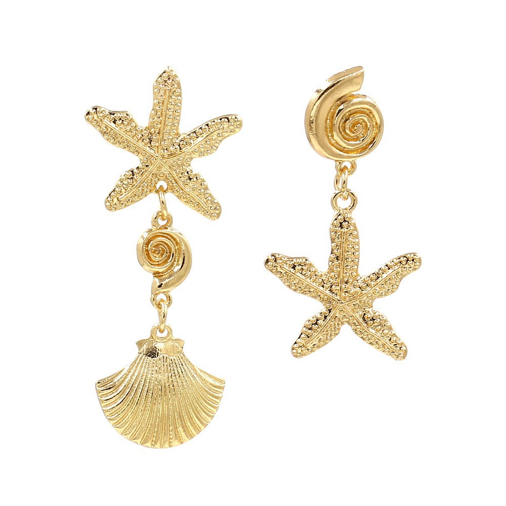 Pendientes de estrella de mar