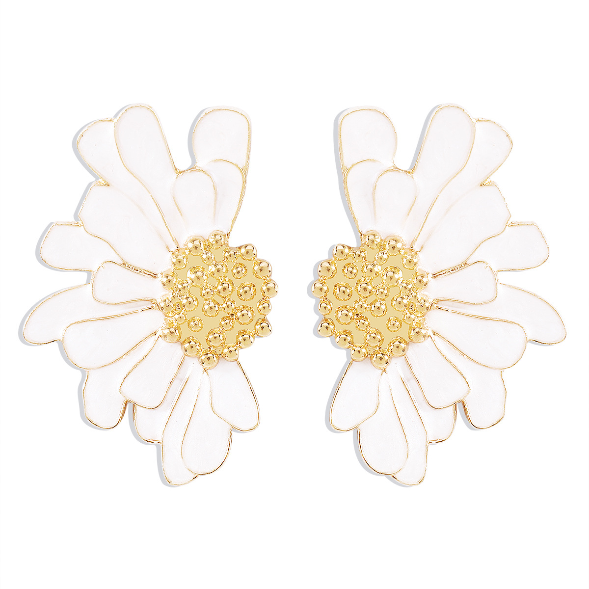 Pendientes de flores