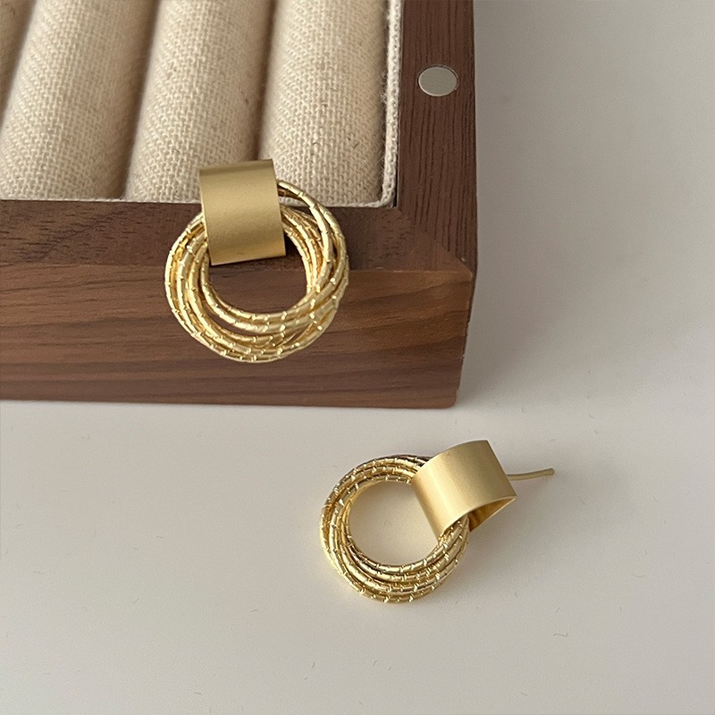 Pendientes de oro