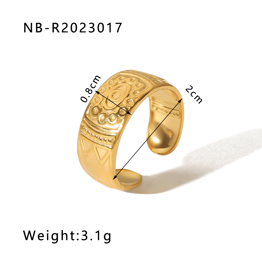 Anillo dorado NB-R2023017