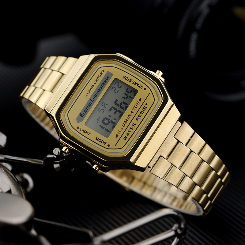 Reloj digital gold