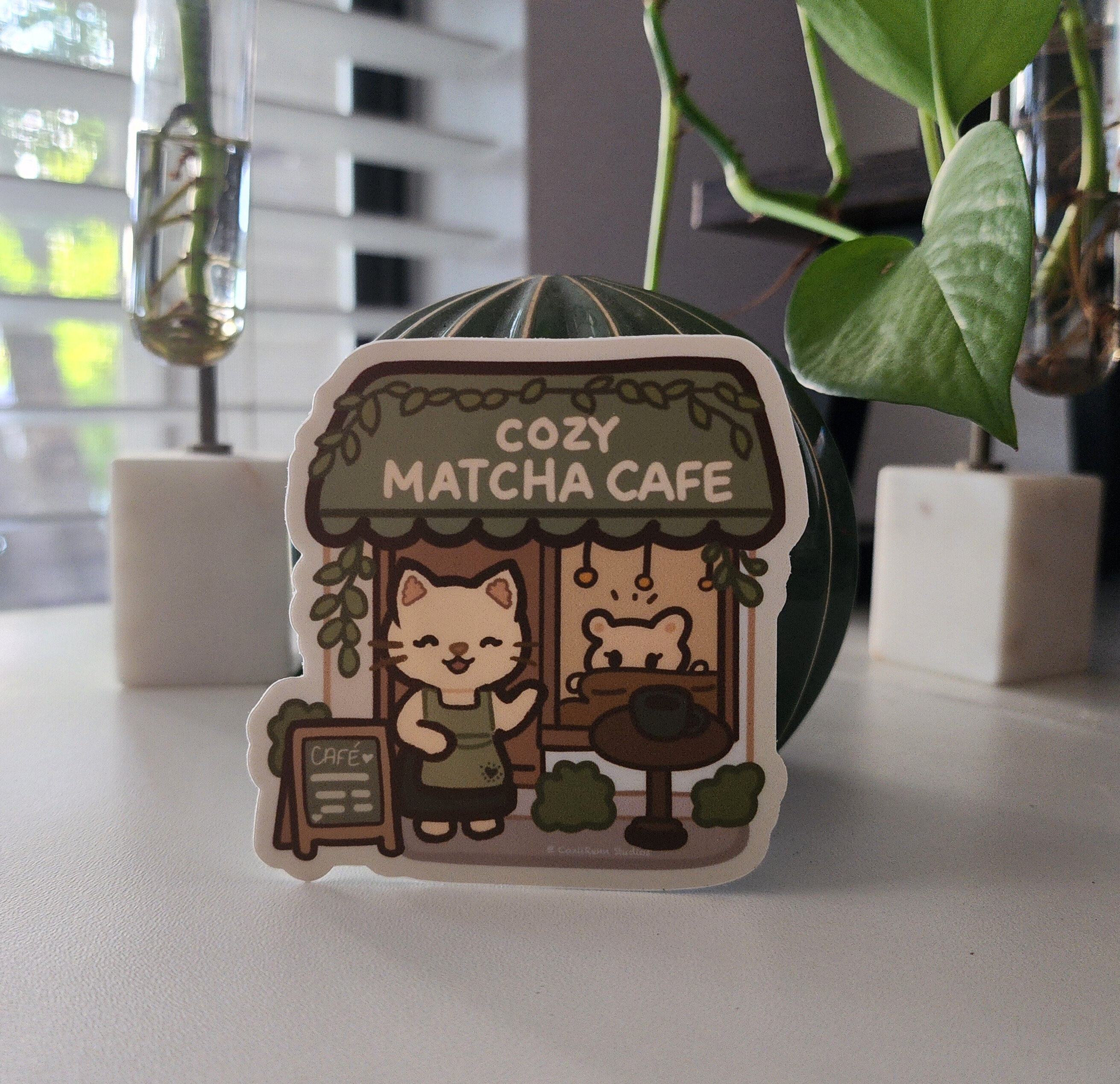 Cozy Matcha Cafe