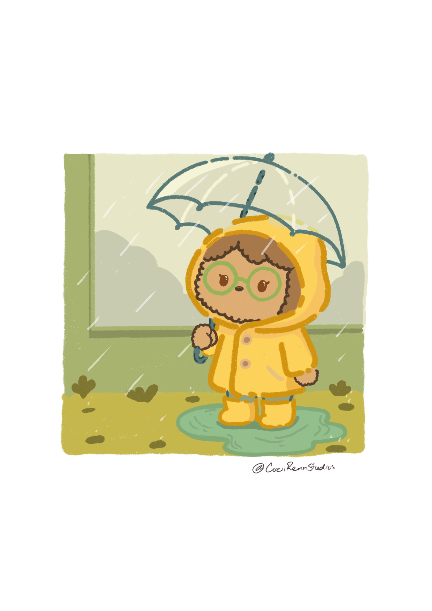 Little Showers, Little Wonders Digital Print