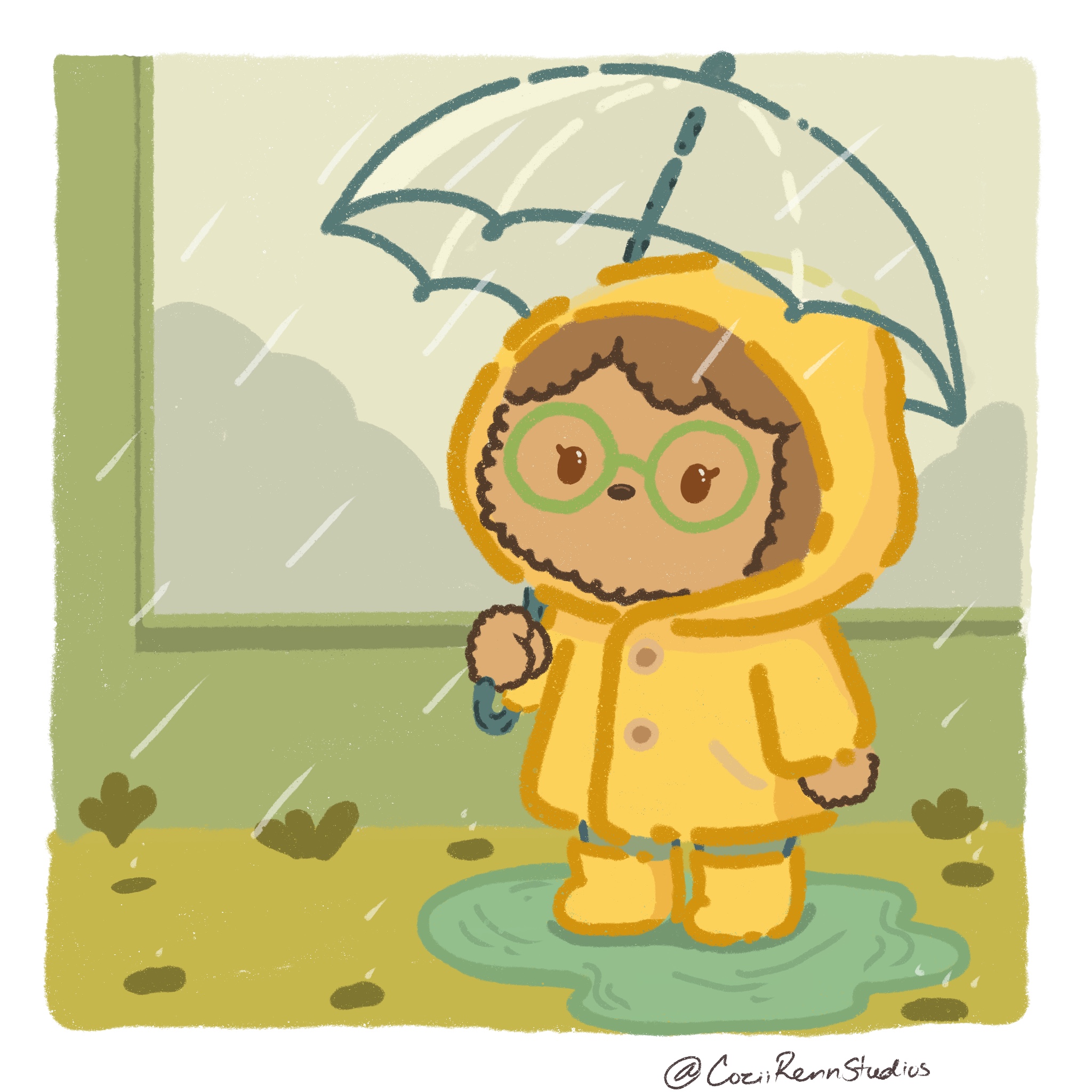 Little Showers, Little Wonders Digital Print