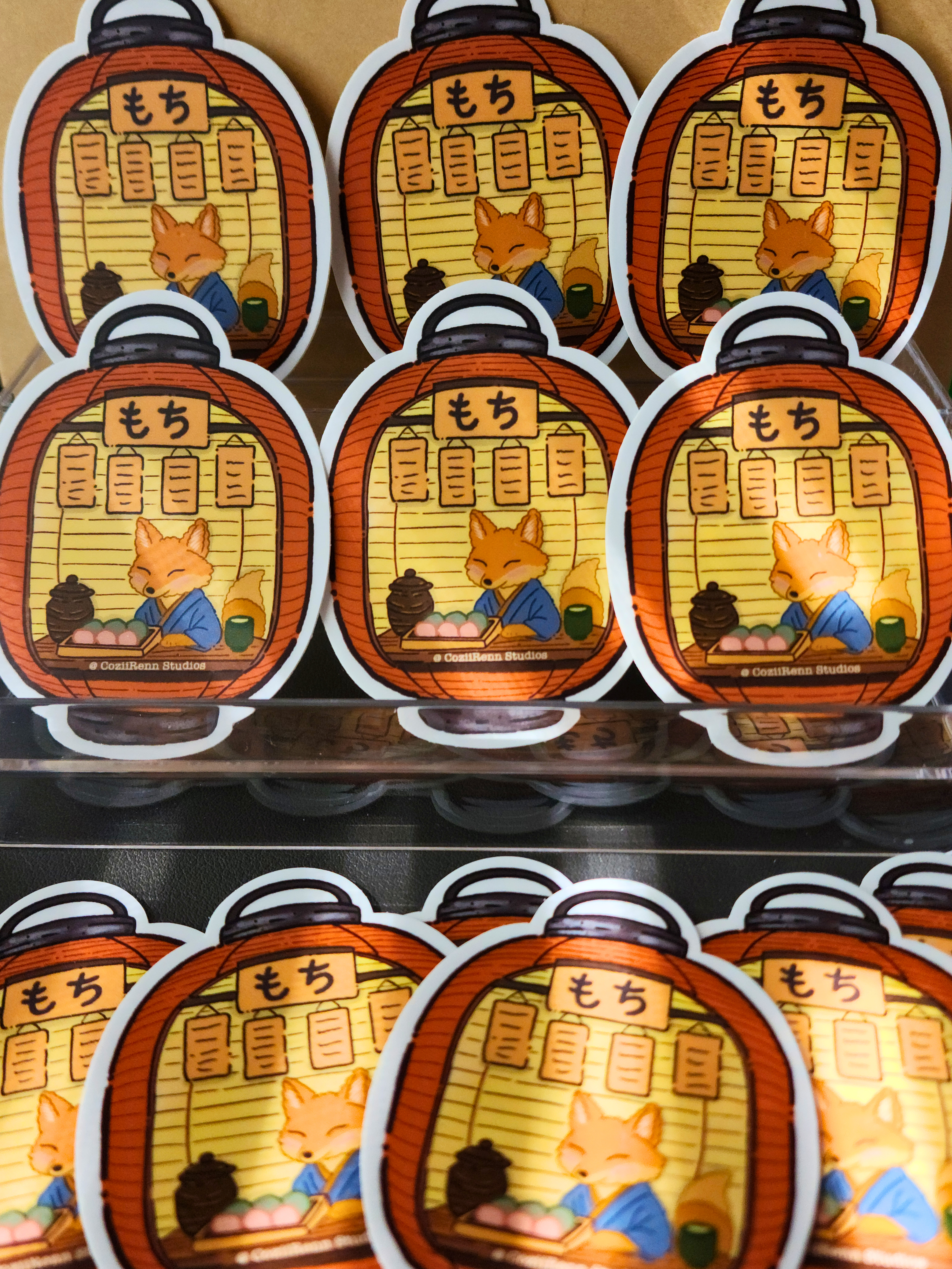 Cozy Lantern Market Sticker