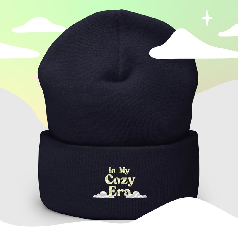 In My Cozy Era Cuffed Beanie