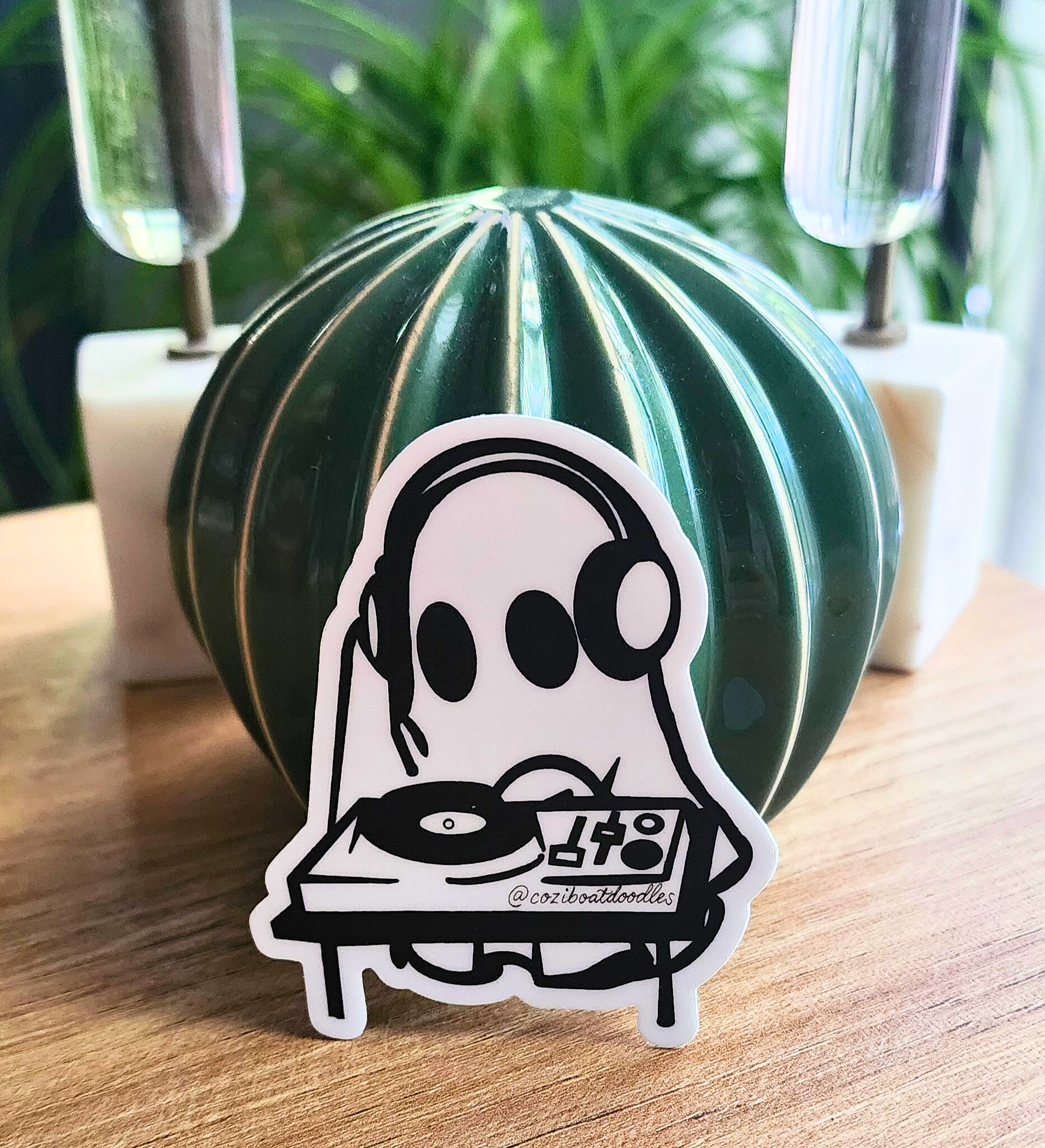 DJ Ghost Sticker