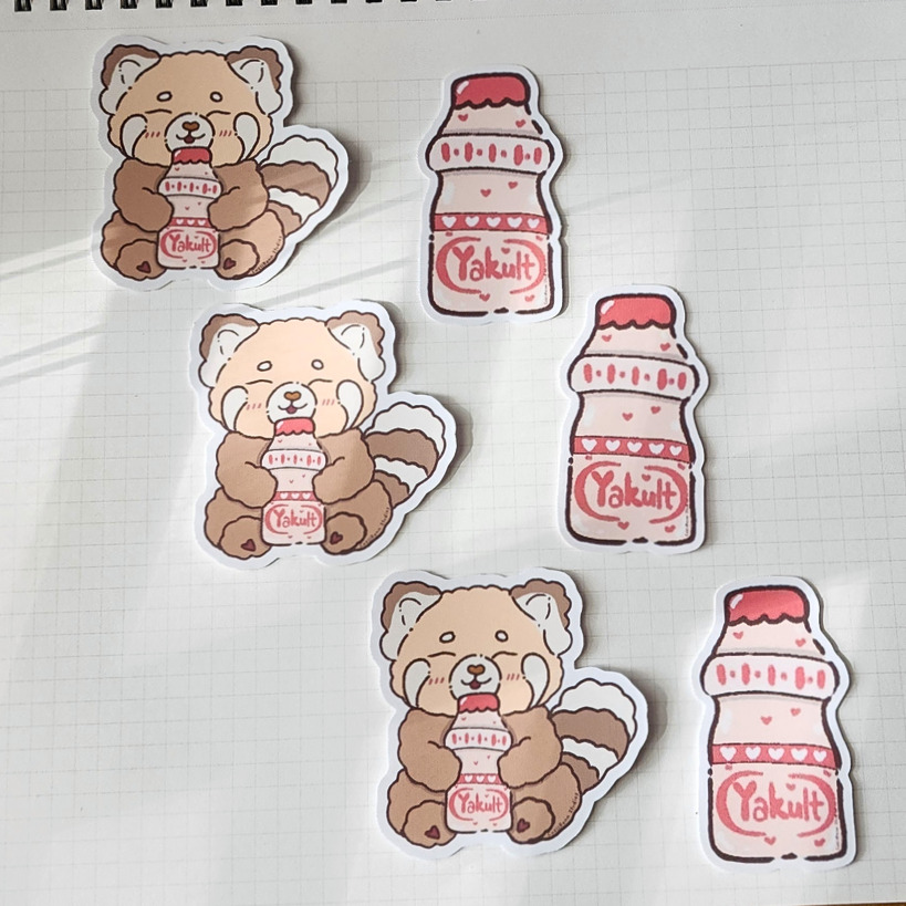 Yummy Yogurt Sticker