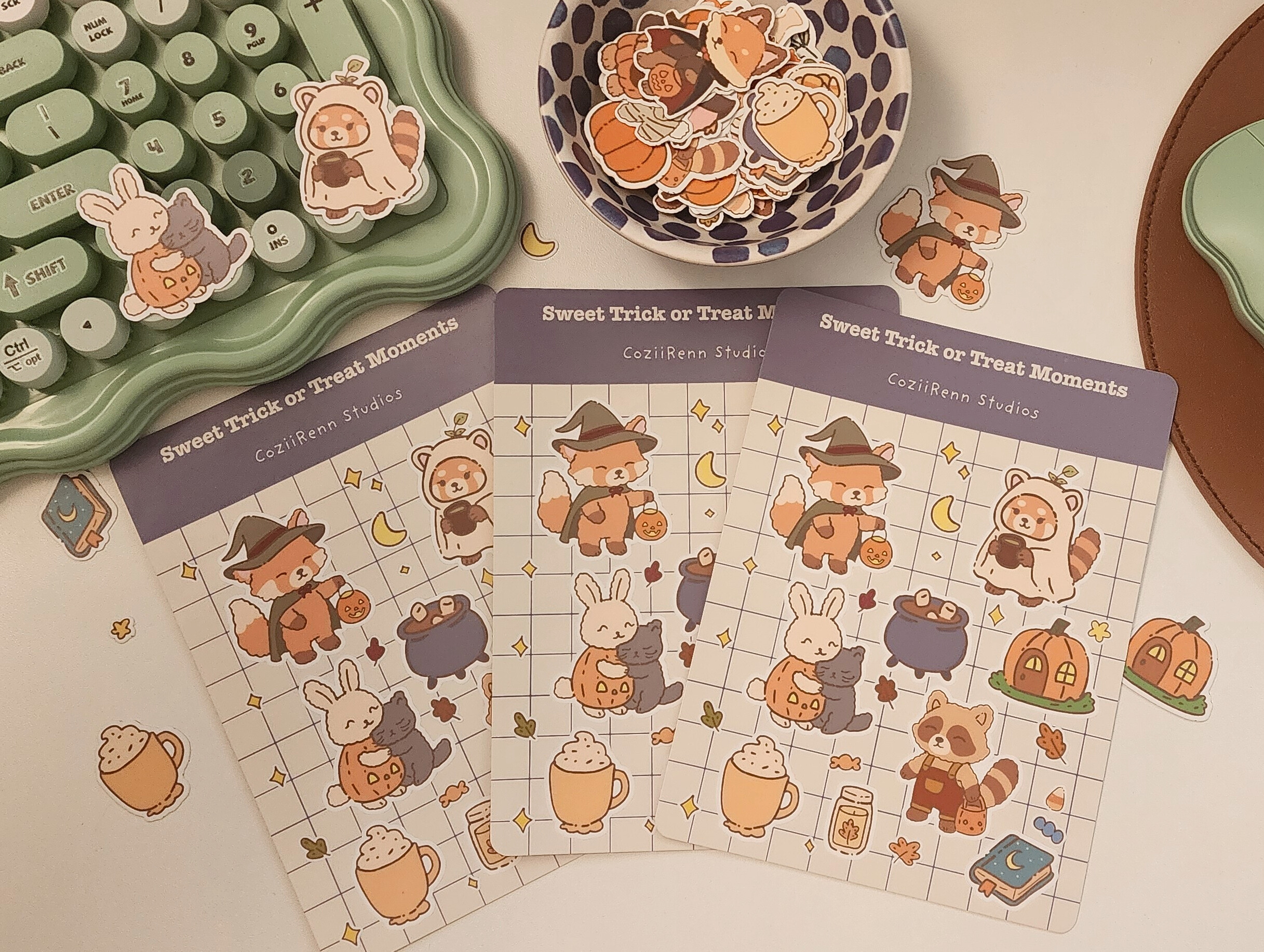 Sweet Trick or Treat Moments Sticker Sheet