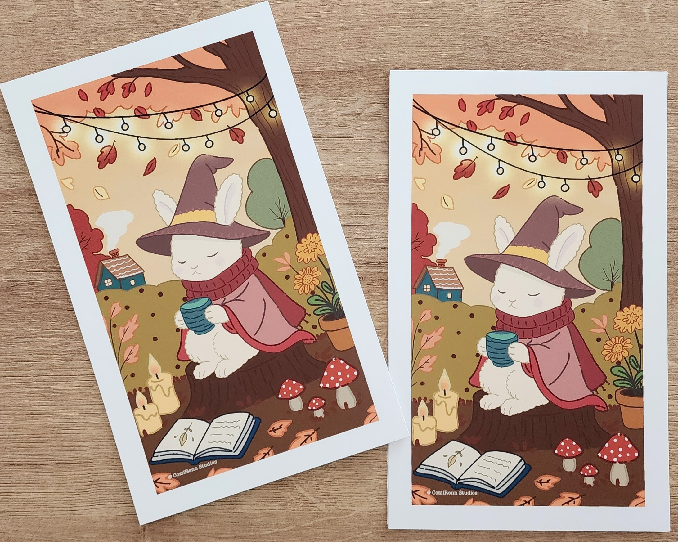 Witchy Autumn Bunny 