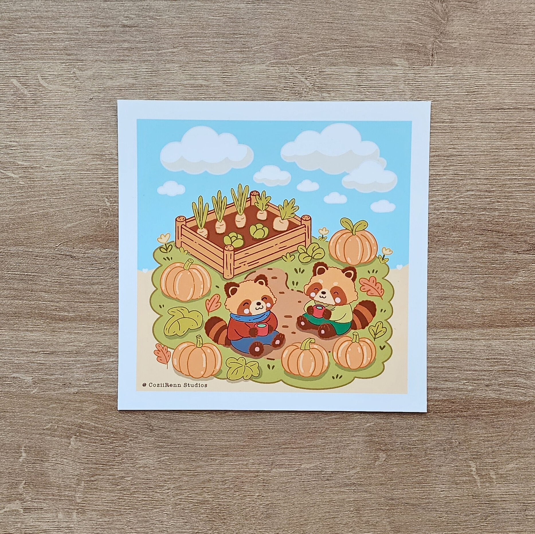 A Cozy Autumn Garden