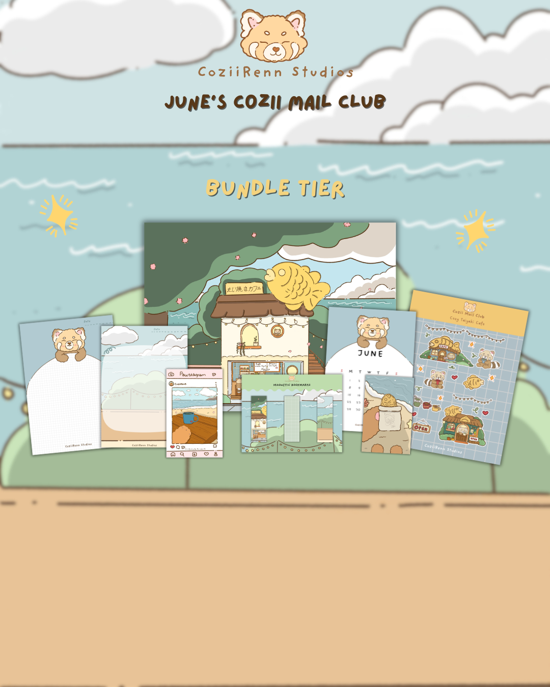 Cozii Mail Club: June Mail